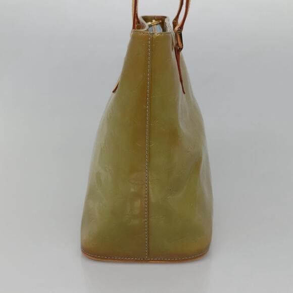 LOUIS VUITTON Monogram Vernis Houston Hand Bag Baby Blue M91005 - Picture 5 of 12